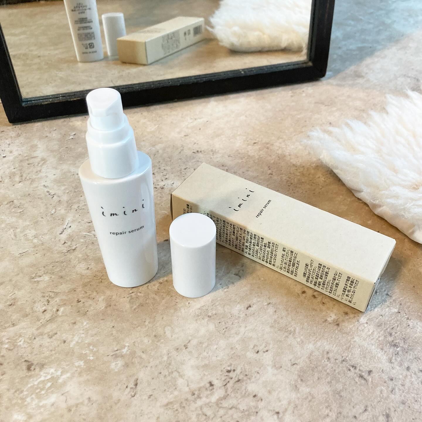 imini リペアセラム/imini/オールインワン化粧品を使ったクチコミ（1枚目）