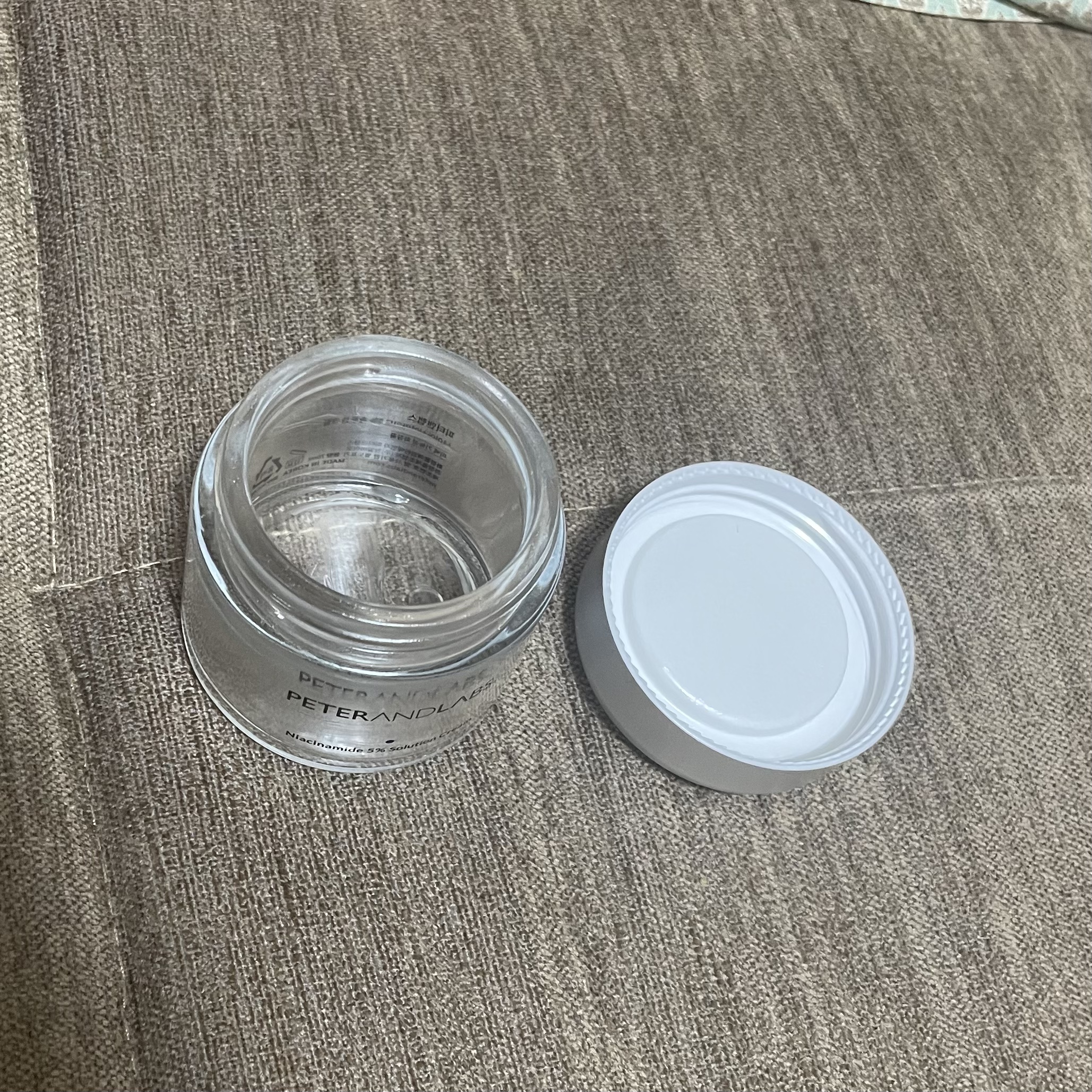 ナイアシンアミド5% ソリューション モイスチャークリーム/PETERANDLABS/フェイスクリームを使ったクチコミ（3枚目）