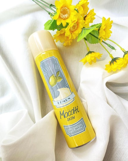 モッチスキン吸着泡洗顔FL(レモン)/MoccHi SKIN/泡洗顔を使ったクチコミ(1枚目)