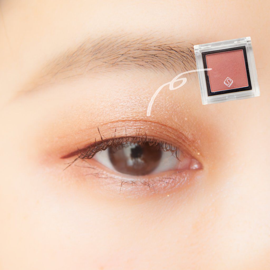 eyeshadow/SLN/単色アイシャドウを使ったクチコミ(6枚目)