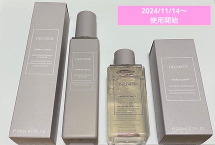 イドラクラリティ 薬用 トリートメント エッセンス ウォーター/DECORTÉ/化粧水を使ったクチコミ(4枚目)