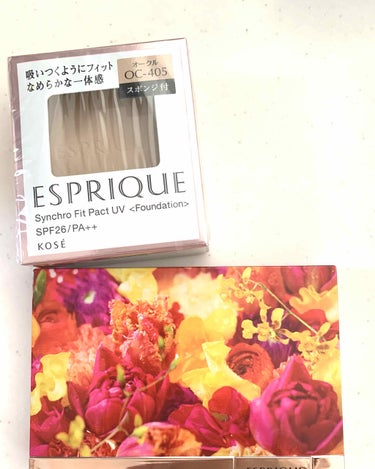 シンクロフィット パクト UV/ESPRIQUE/パウダーファンデーションを使ったクチコミ（2枚目）