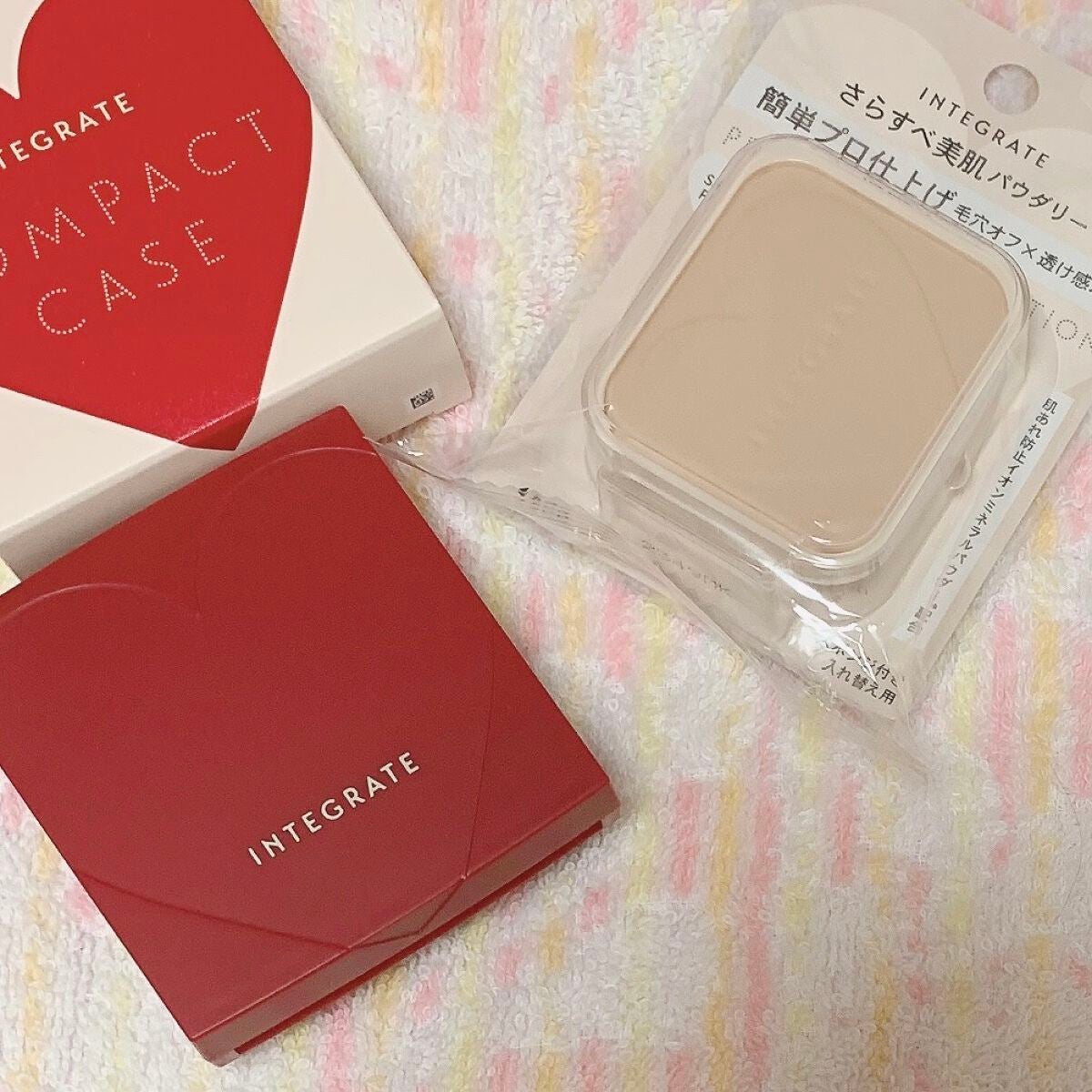 プロフィニッシュファンデーション/インテグレート/パウダーファンデーションを使ったクチコミ(1枚目)