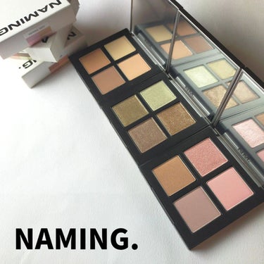 COLORFUL EYE PALETTE/NAMING./アイシャドウパレットを使ったクチコミ（1枚目）