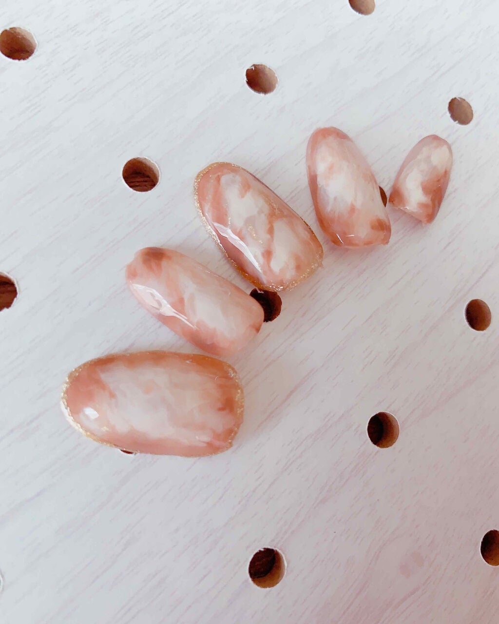 ジェルネイル(ライト対応)/セリア/ジェルネイルを使ったクチコミ(3枚目)