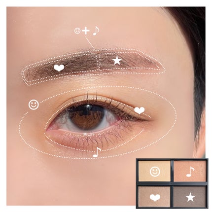 セルヴォーク ヴァティック アイパレット/Celvoke/アイシャドウパレットを使ったクチコミ(4枚目)