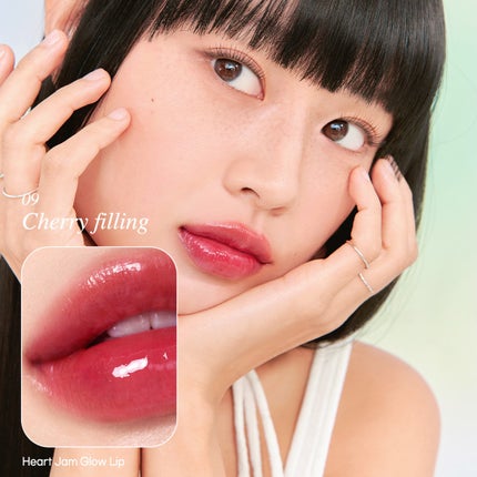 ハート ジャム グロウ リップ/PERIPERA/口紅を使ったクチコミ(4枚目)