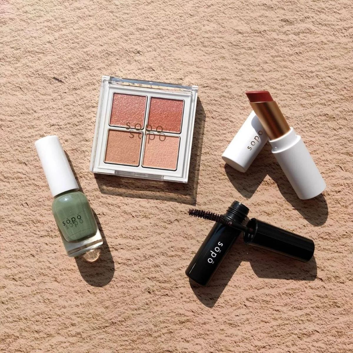 カラーマスカラ/sopo/マスカラを使ったクチコミ(1枚目)