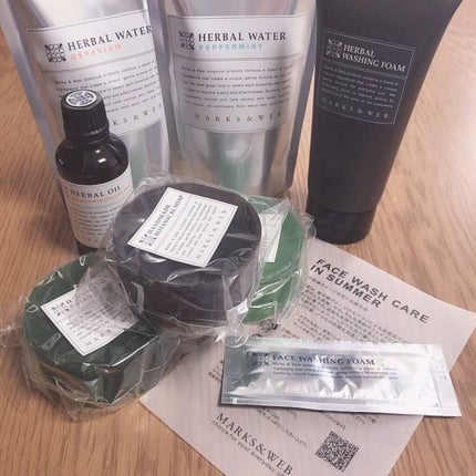 ハーバルウォッシングフォーム ラベンダー/ローズマリー/MARKS&WEB/洗顔フォームを使ったクチコミ(2枚目)