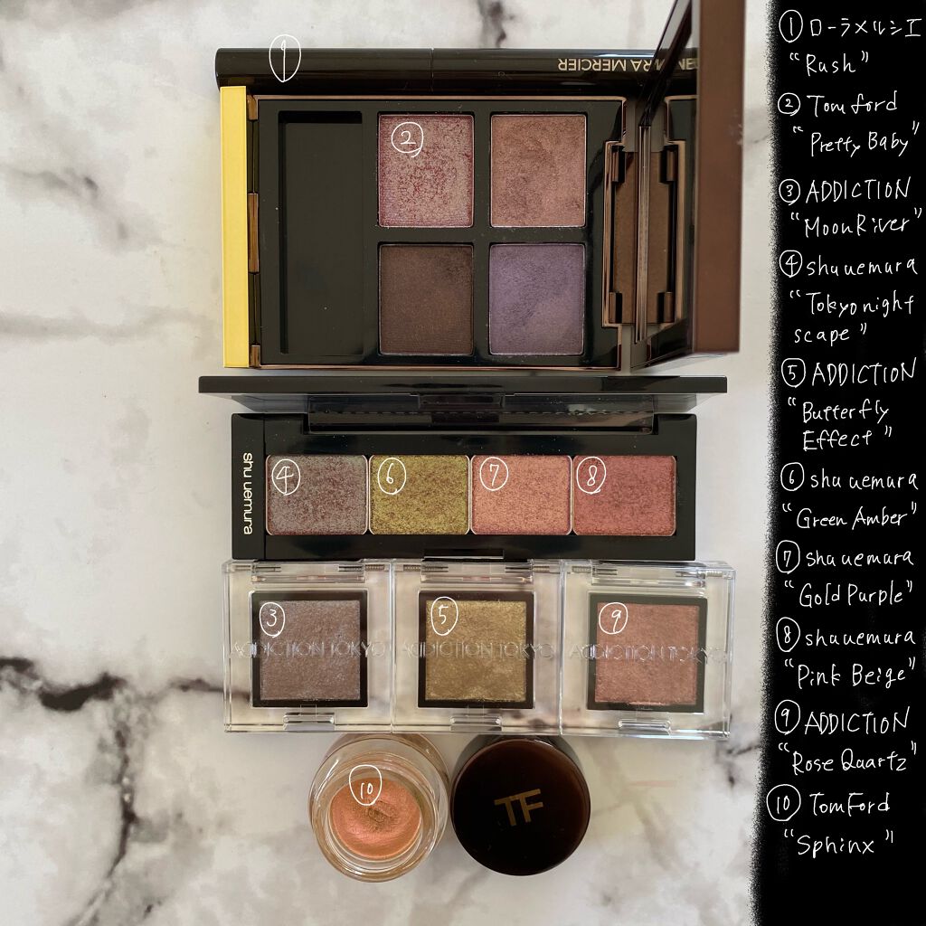 アイ カラー クォード/TOM FORD BEAUTY/アイシャドウパレットを使ったクチコミ（3枚目）