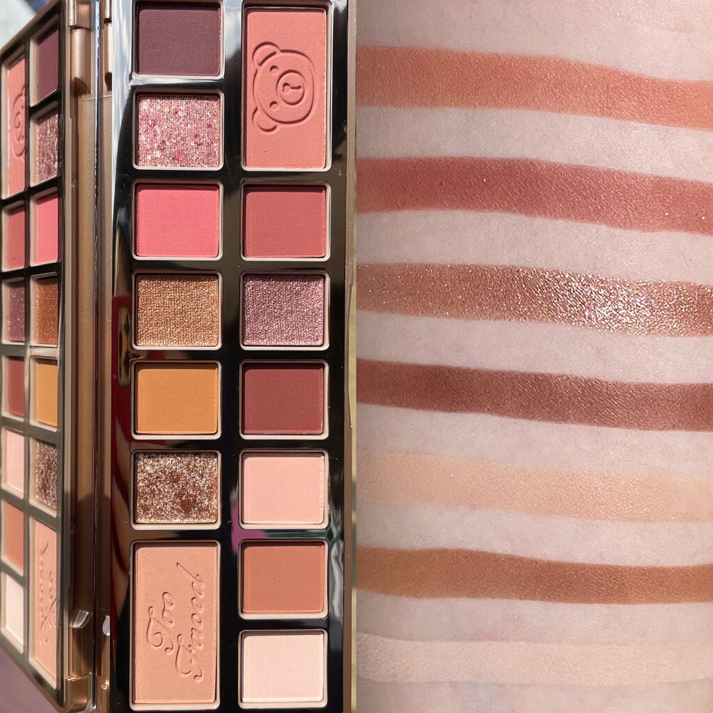 テディ ベア アイシャドウ パレット/Too Faced/アイシャドウパレットを使ったクチコミ(5枚目)