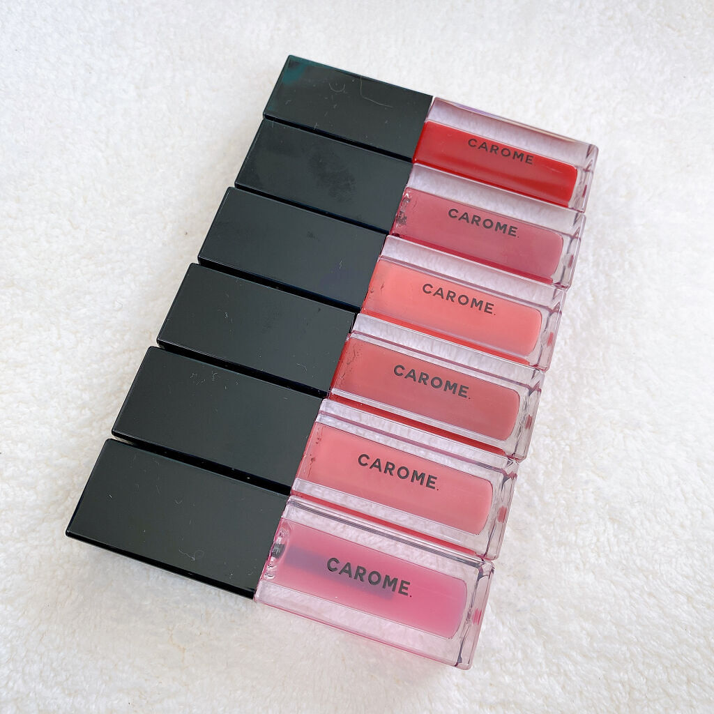 ブルーミングリップグロウ/CAROME./口紅を使ったクチコミ（1枚目）