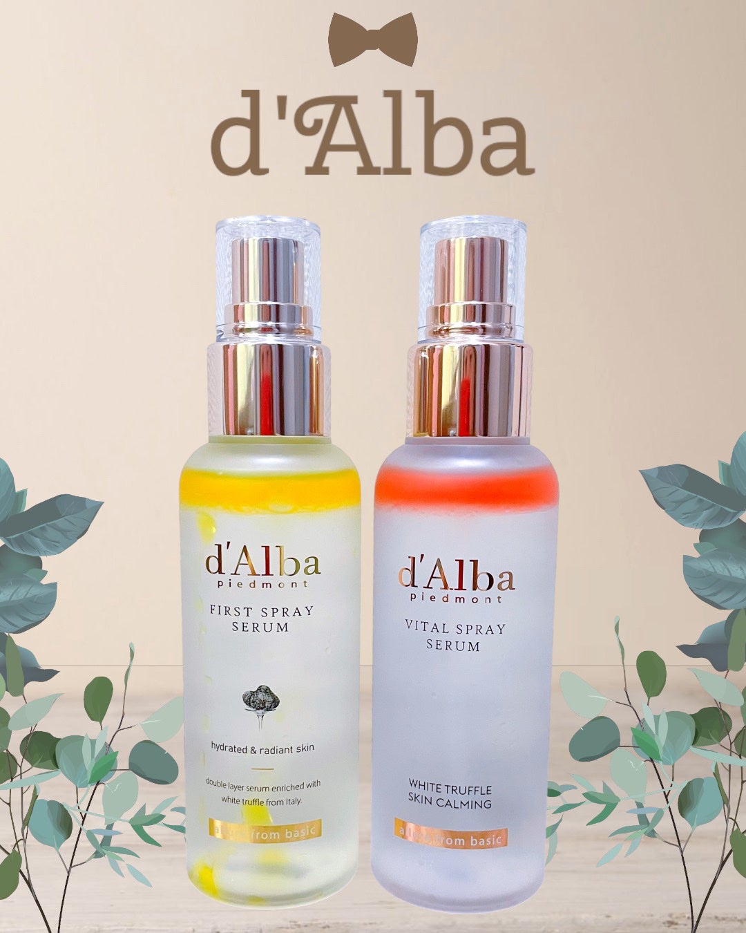 ダルバ ホワイトトリュフファーストスプレーセラム/ダルバ/ミスト状化粧水を使ったクチコミ(1枚目)