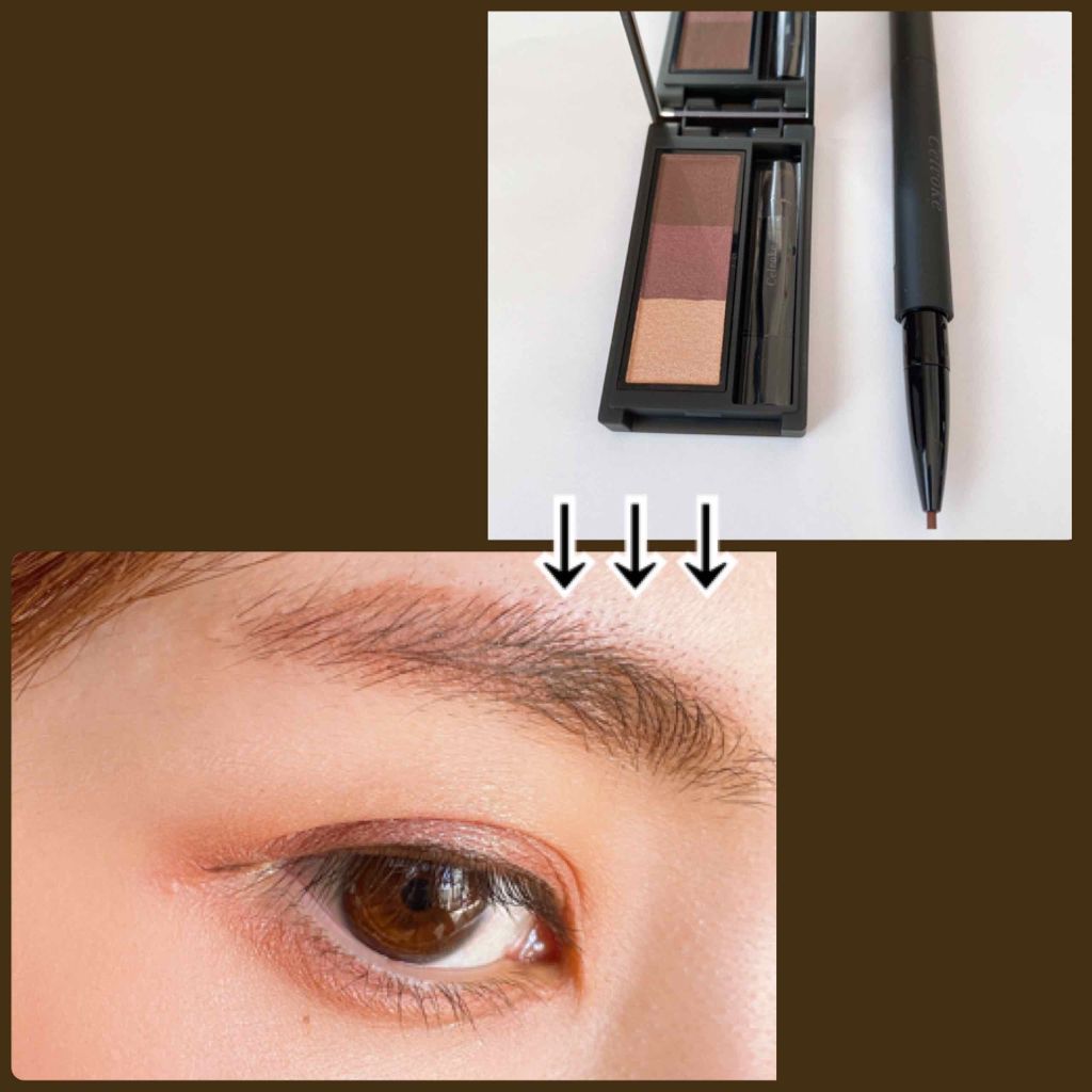 インディケイト アイブロウペンシル/Celvoke/アイブロウペンシルを使ったクチコミ（2枚目）