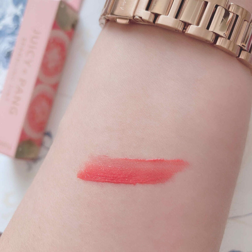 アピュー ジューシーパン スパークリングティント/A’pieu/口紅を使ったクチコミ(3枚目)