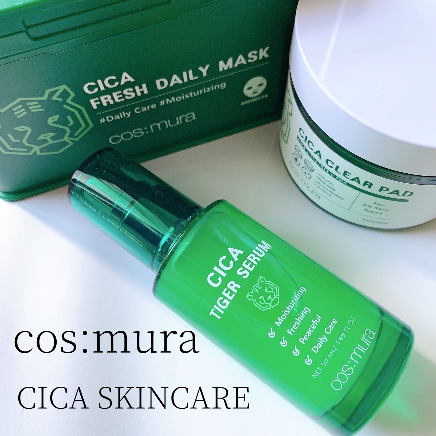 CICA CLEAR PAD/cos:mura/シートマスク・パックを使ったクチコミ(1枚目)