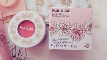 PAUL & JOE BEAUTE ジェル ブラッシュ(1/5限定発売)のクチコミ「ポール&ジョーで週末前にお買い物してきました♥️
購入したのは3月1日発売のジェルブラッシュ0.....」（3枚目）