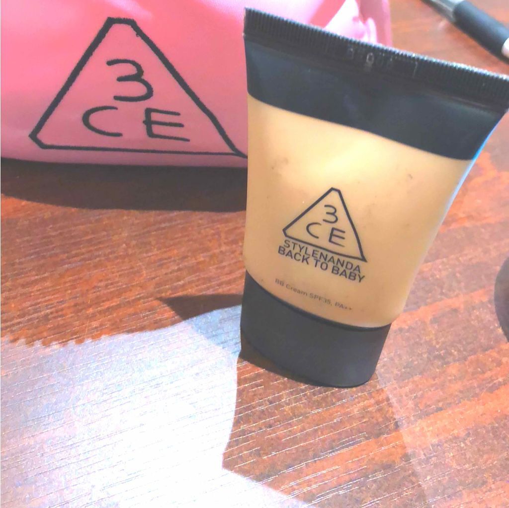 3CE BACK TO BABY BB CREAM/3CE/BBクリームを使ったクチコミ（1枚目）
