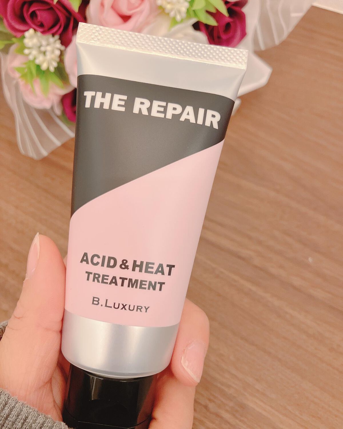 THE REPAIR ACID&HEAT TREATMENT/B.LUXURY/洗い流すヘアトリートメントを使ったクチコミ(6枚目)
