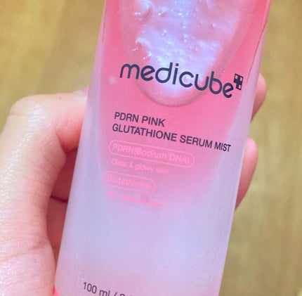 PDRNピンクセラムミスト/MEDICUBE/美容液を使ったクチコミ(3枚目)