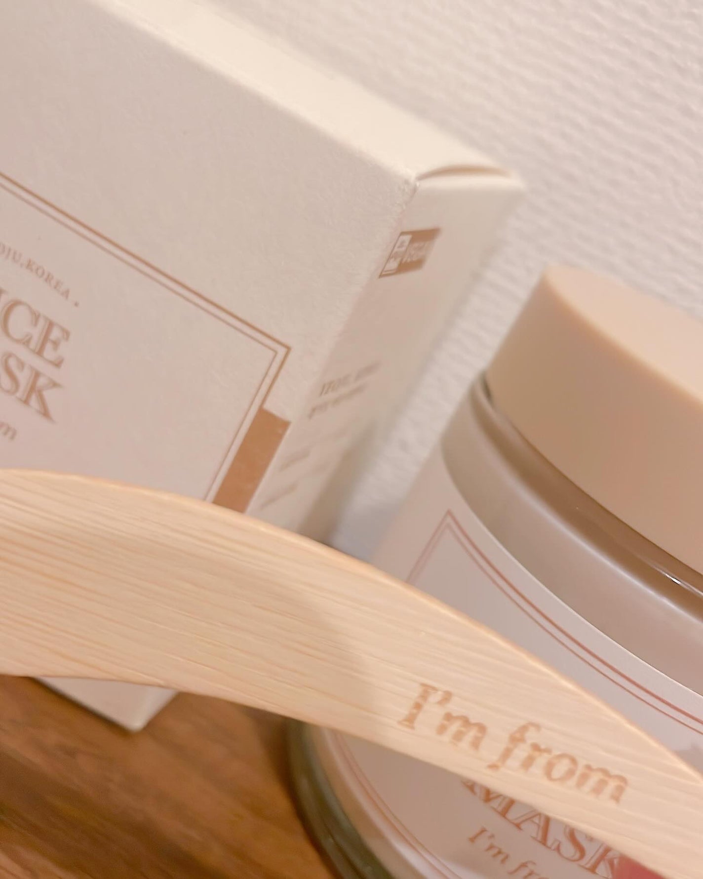 RICE MASK/I'm from/洗い流すパック・マスクを使ったクチコミ(2枚目)