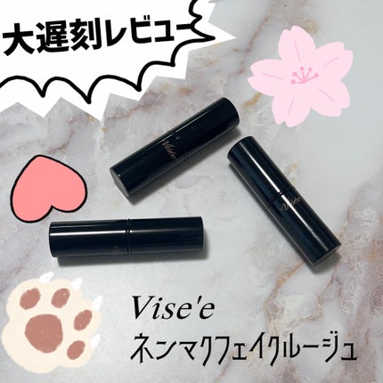 ネンマクフェイク ルージュ/Visée/口紅を使ったクチコミ(1枚目)