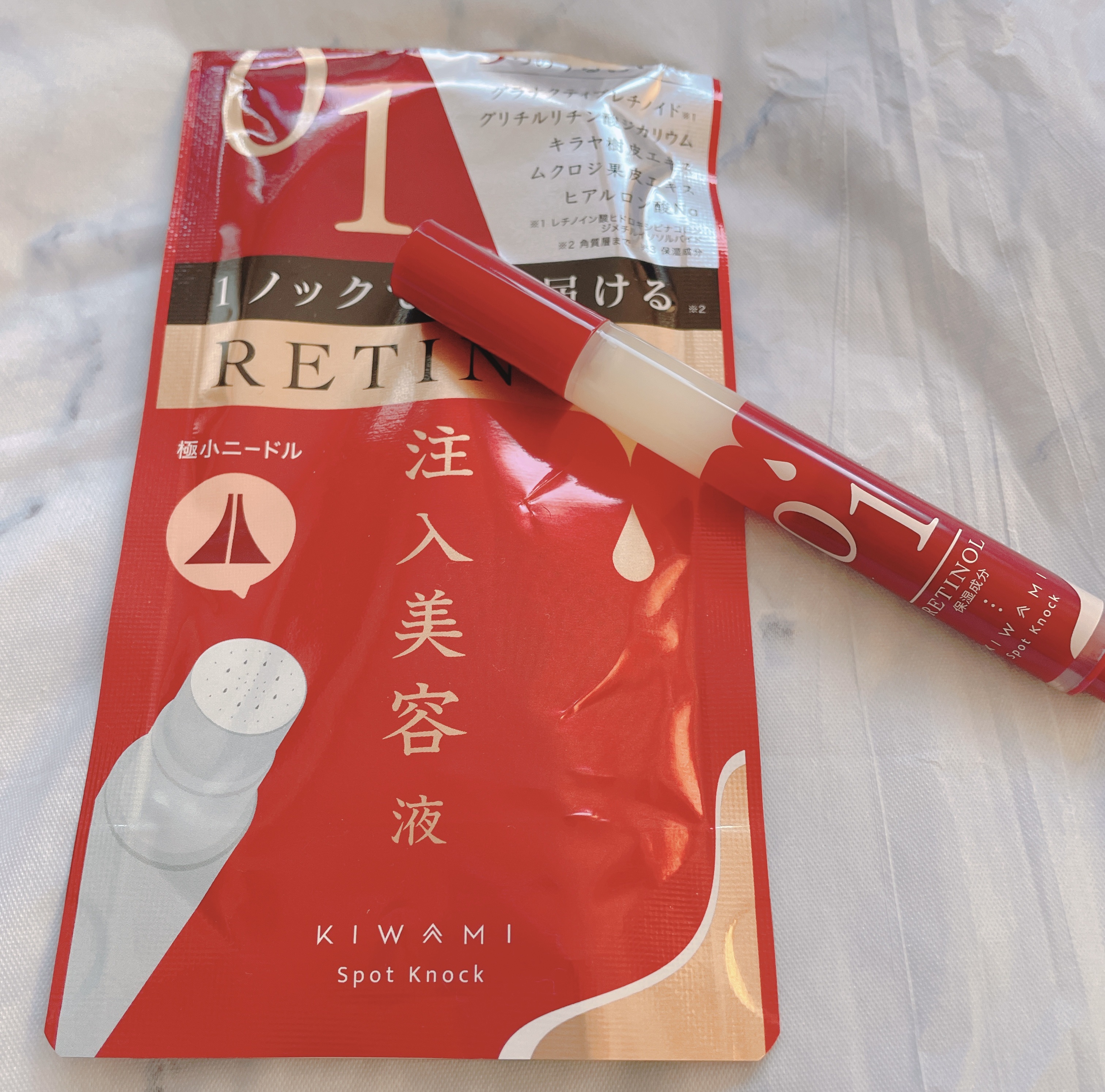 スポットノック/KIWAMI/美容液を使ったクチコミ（1枚目）