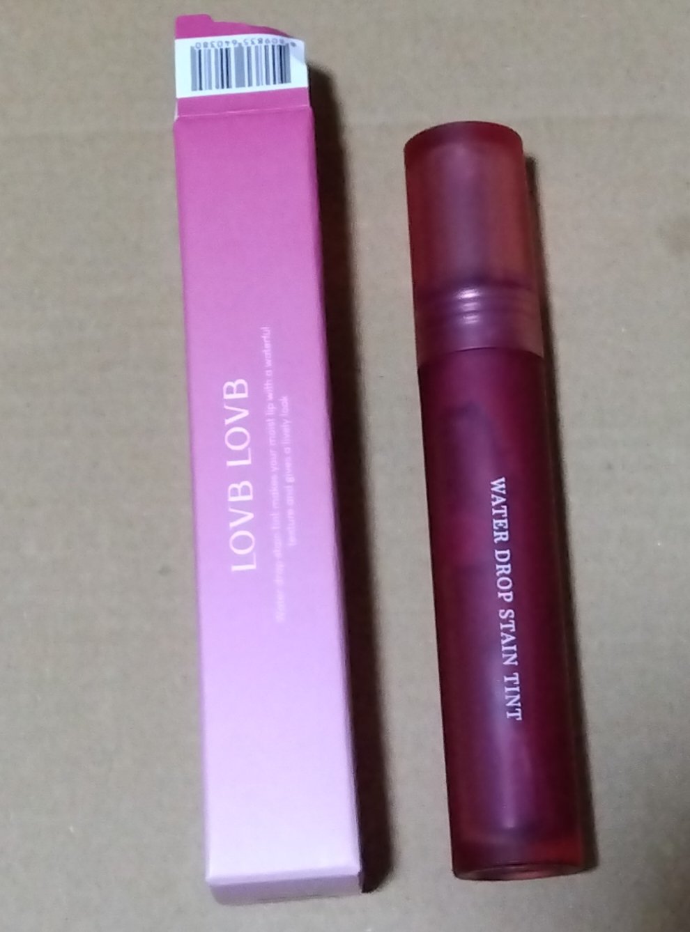 ウォータードロップステインティント/LOVB LOVB/リップティントを使ったクチコミ（1枚目）