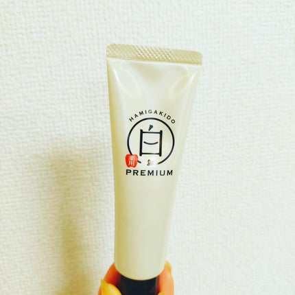 歯磨き堂 薬用ホワイトニングペースト プレミアム/歯磨き堂/歯磨き粉を使ったクチコミ(1枚目)