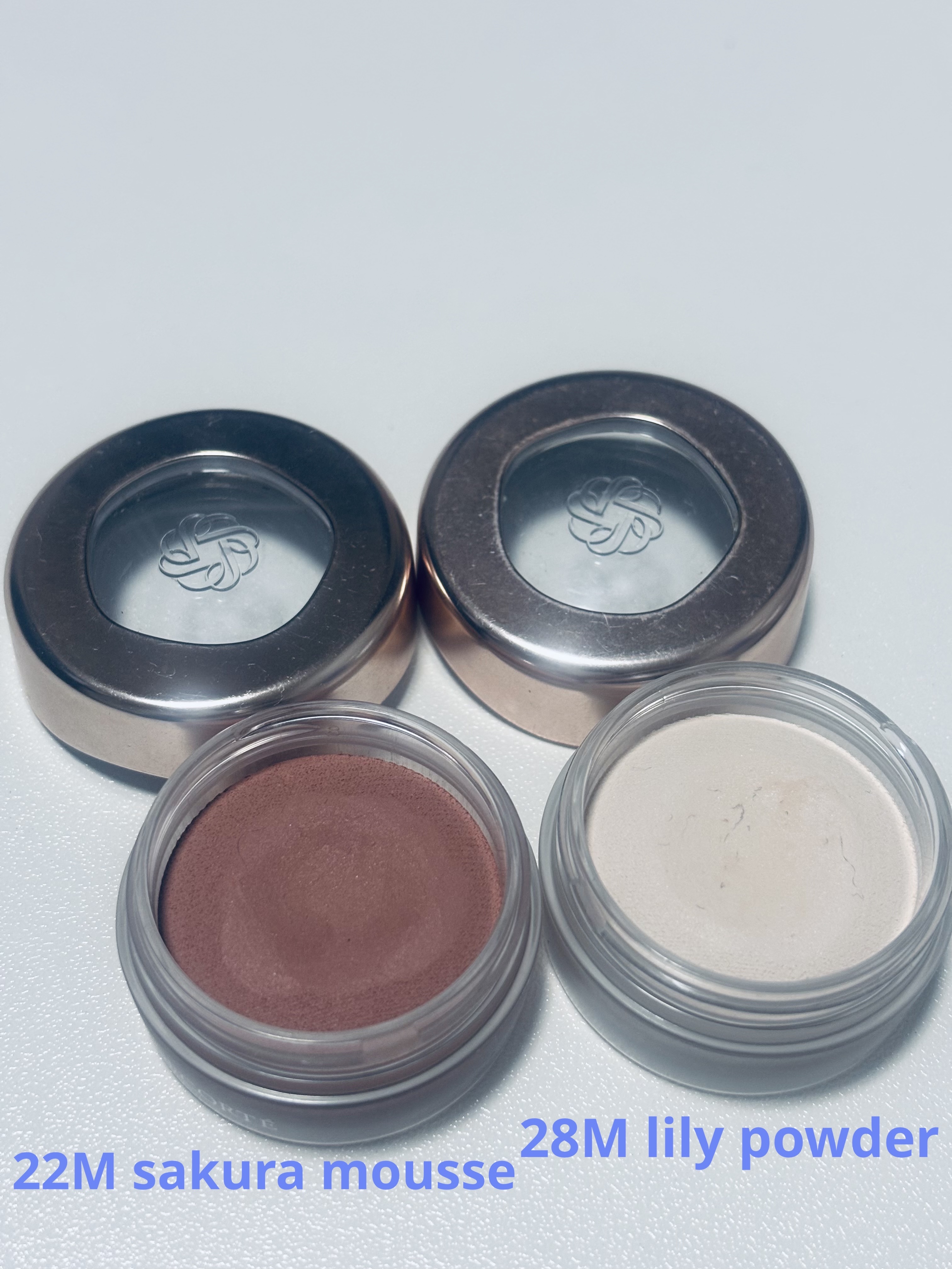 アイグロウジェム スキンシャドウ 28M lily powder/DECORTÉ/ジェル・クリームアイシャドウを使ったクチコミ（2枚目）