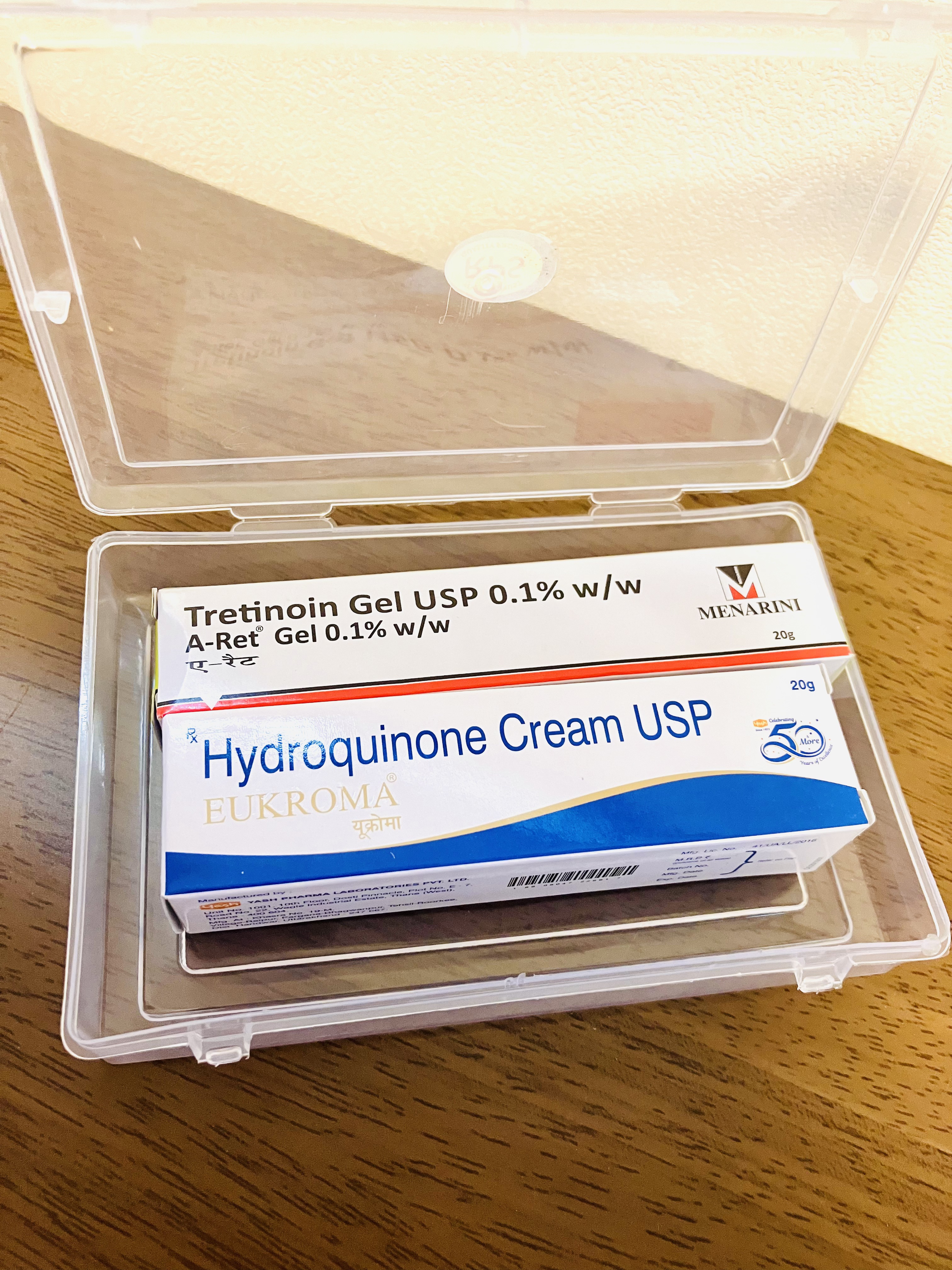 EUKROMA　ハイドロキノンクリーム4%　20g/EUKROMA/その他スキンケアを使ったクチコミ（1枚目）