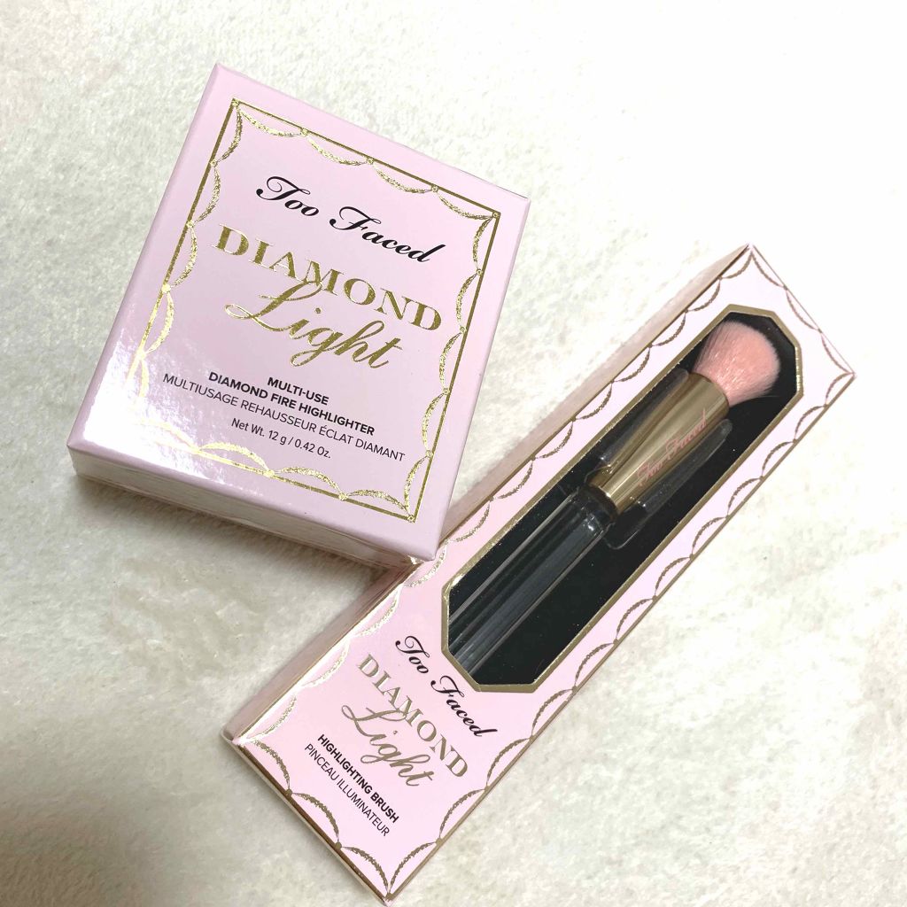 ダイヤモンドライト マルチユース ハイライター/Too Faced/パウダーハイライトを使ったクチコミ(3枚目)