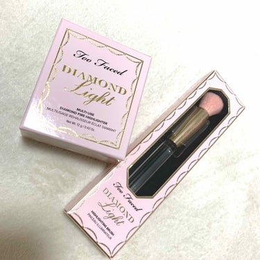 ダイヤモンドライト マルチユース ハイライター/Too Faced/パウダーハイライトを使ったクチコミ（3枚目）