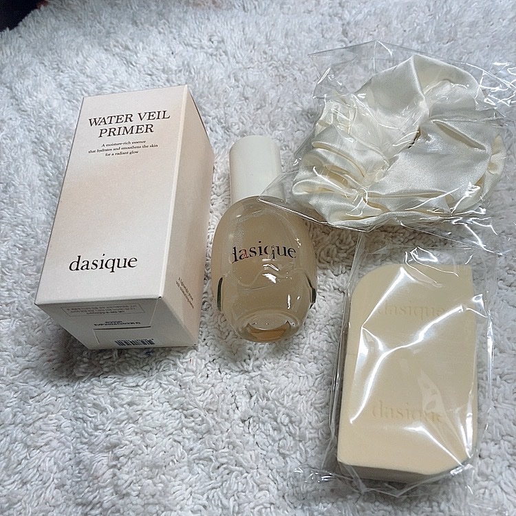 ウォーターベールプライマー/dasique/化粧下地を使ったクチコミ（2枚目）