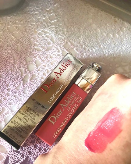 【旧】ディオール アディクト リップ ティント/Dior/リップグロスを使ったクチコミ(1枚目)