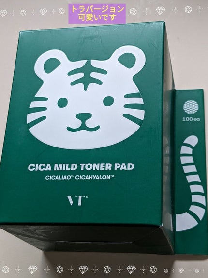CICA マイルドトナーパッド/VT/トナーパッドを使ったクチコミ(1枚目)