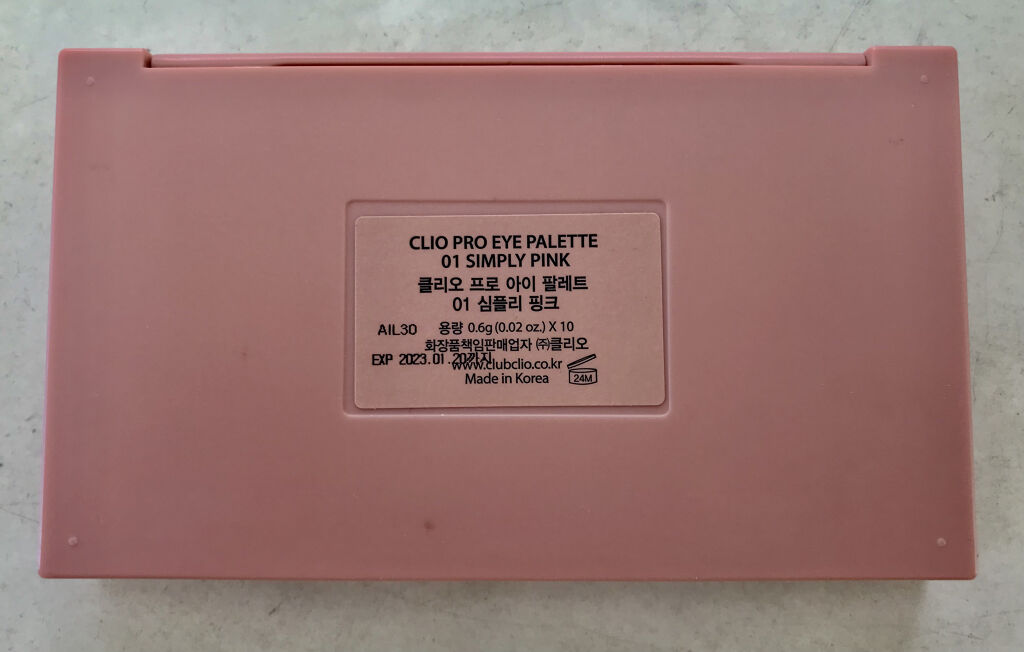 プロ アイ パレット/CLIO/アイシャドウパレットを使ったクチコミ（2枚目）