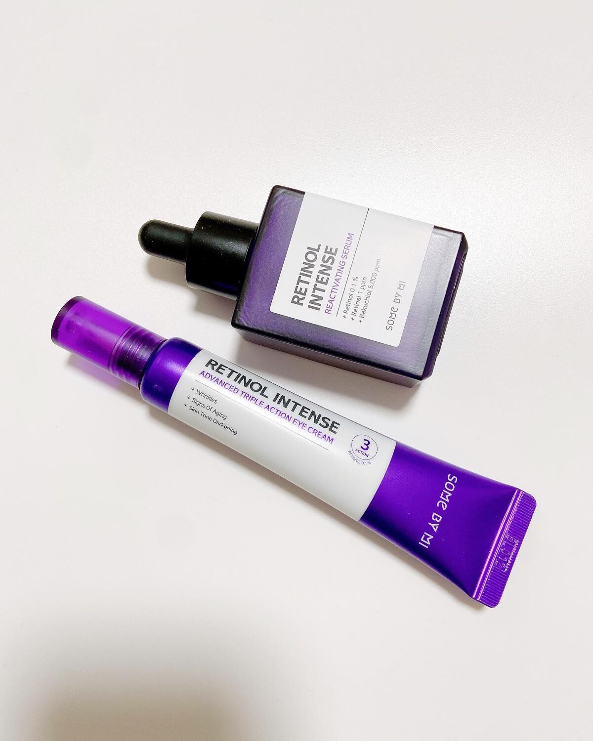 レチノールインテンシブ アドバンスドトリプルアクションアイクリーム/SOME BY MI/アイケア・アイクリームを使ったクチコミ（2枚目）