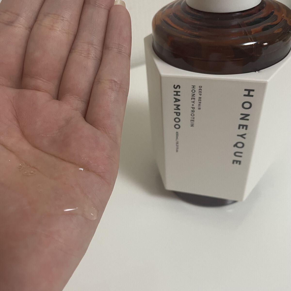 ディープリペア シャンプー モイスト／ヘアトリートメント モイスト/ハニーク/市販シャンプーを使ったクチコミ（3枚目）