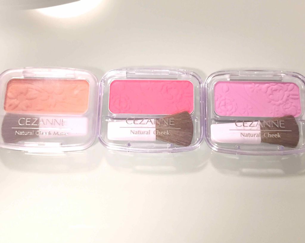 ナチュラル チークN/CEZANNE/パウダーチークを使ったクチコミ（1枚目）