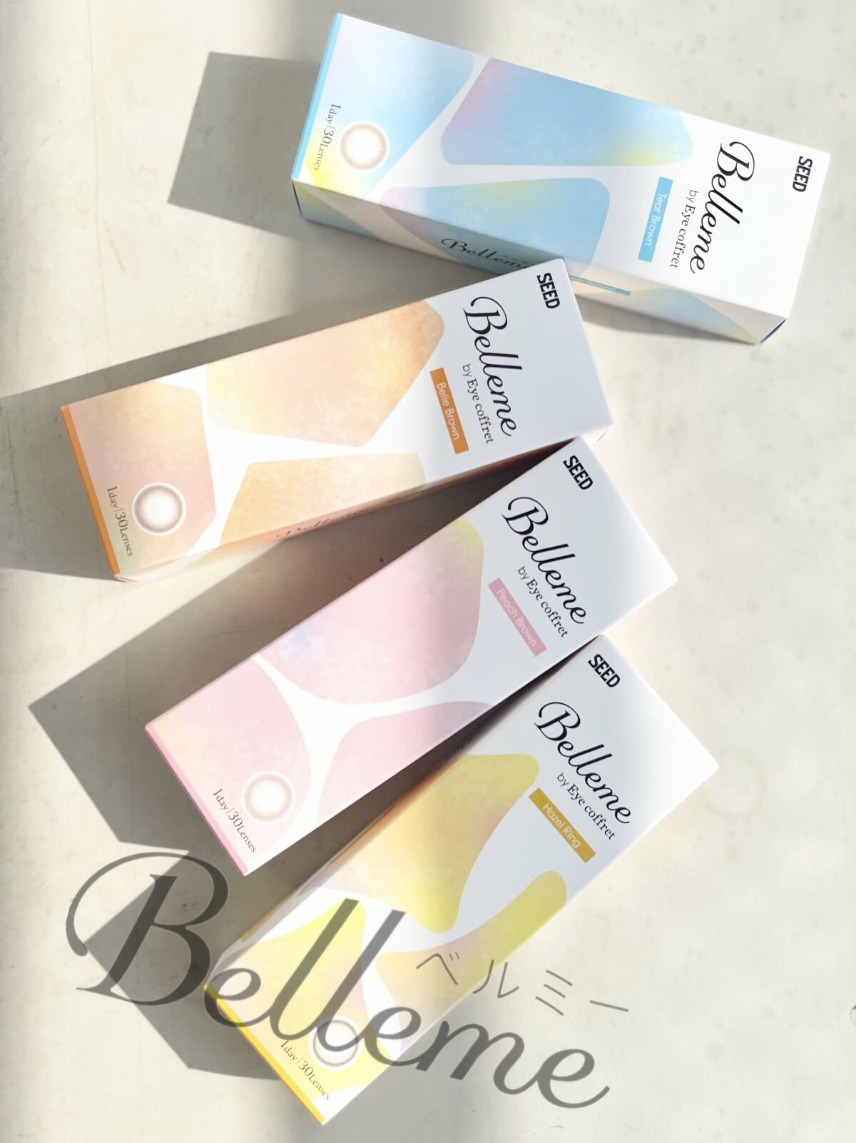 bellemebyEye coffret/シード/カラーコンタクトレンズを使ったクチコミ（1枚目）