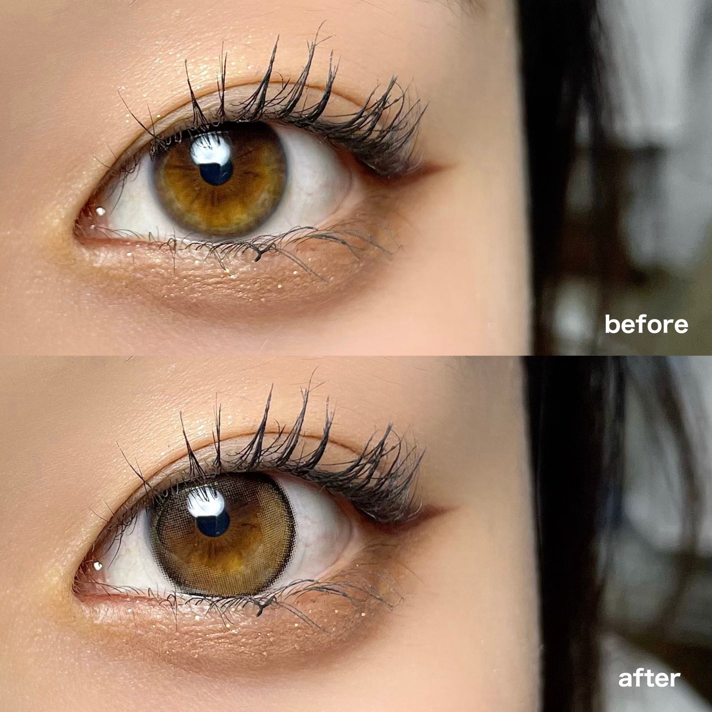 Secretive Kristen 1day/Hapa kristin/ワンデー(1DAY)カラコンを使ったクチコミ(3枚目)