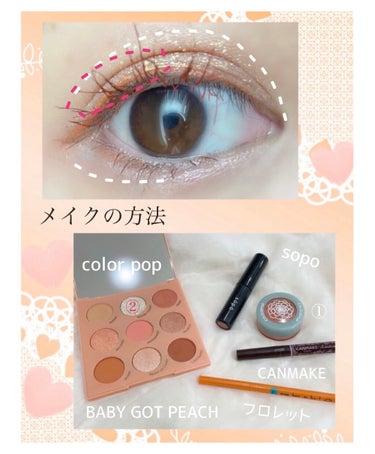 jelly much shadow/ColourPop/ジェル・クリームアイシャドウを使ったクチコミ（2枚目）