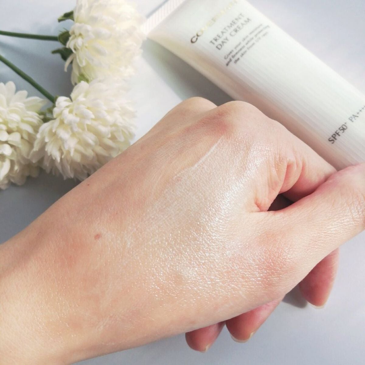 トリートメント デイ クリーム/COVERMARK/日焼け止めクリームを使ったクチコミ(7枚目)