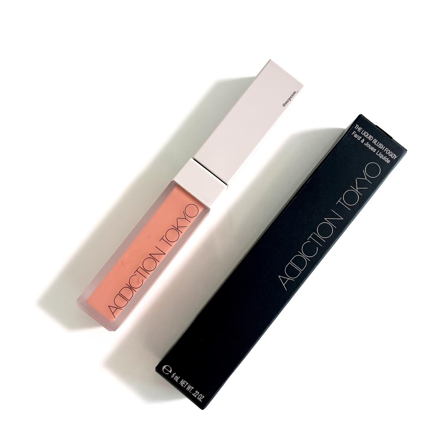アディクション ザ リキッドブラッシュ フォギー 003 Tender Sunset/ADDICTION/リキッドチークを使ったクチコミ（1枚目）