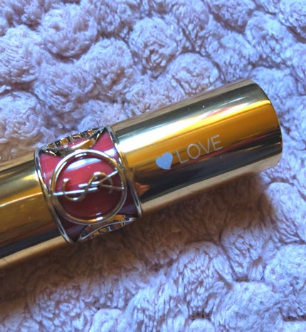 ルージュ ヴォリュプテ シャイン/YVES SAINT LAURENT BEAUTE/口紅を使ったクチコミ(2枚目)