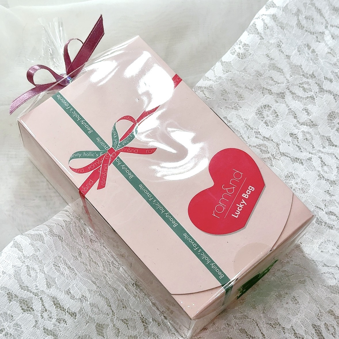 ラッキーバッグ Medium セット/rom&nd/メイクアップキットを使ったクチコミ（2枚目）