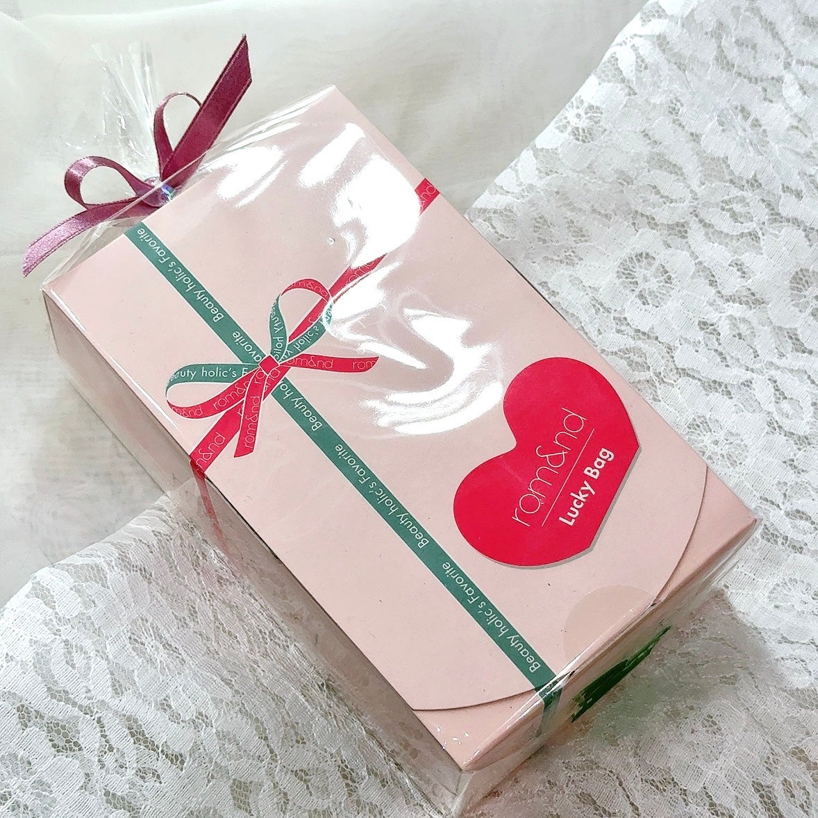 ラッキーバッグ Medium セット/rom&nd/メイクアップキットを使ったクチコミ(2枚目)