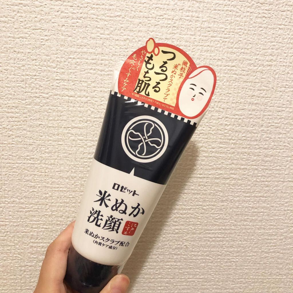 江戸こすめ 米ぬか洗顔/ロゼット/洗顔フォームを使ったクチコミ(1枚目)