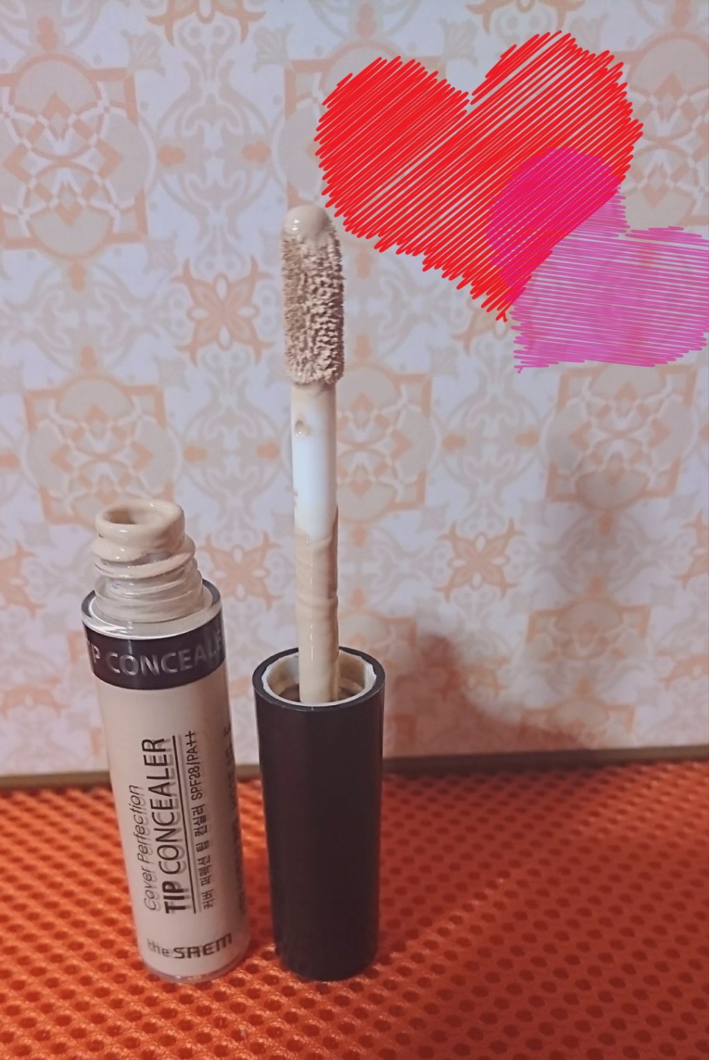 カバーパーフェクション チップコンシーラー/the SAEM/リキッドコンシーラーを使ったクチコミ(1枚目)